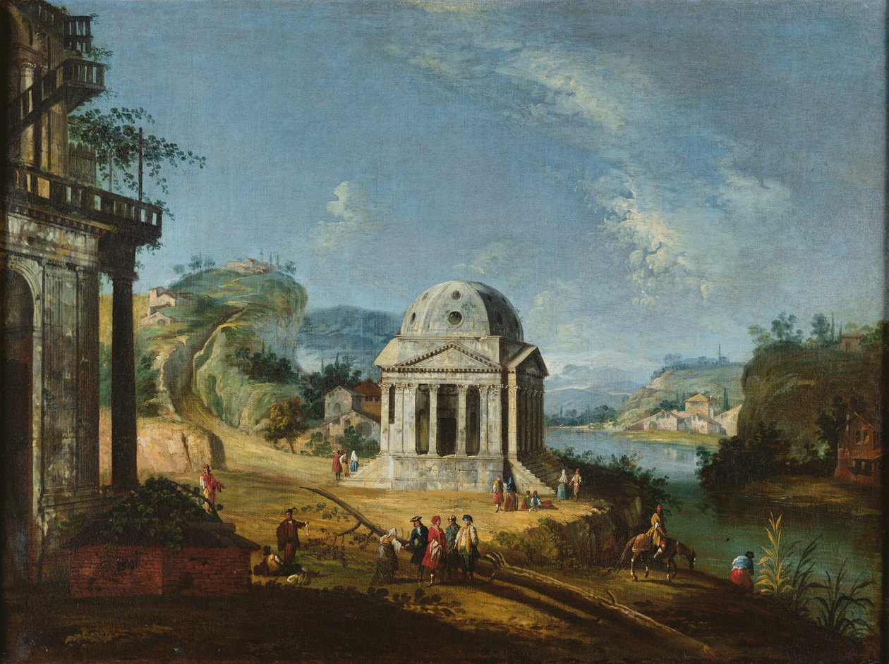 Zabytki rzymskie autorstwa Michele Marieschi