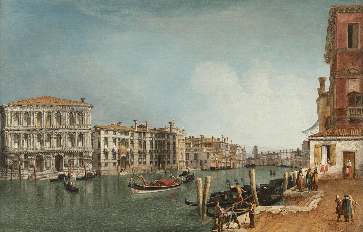 Canal Grande w pobliżu Ca