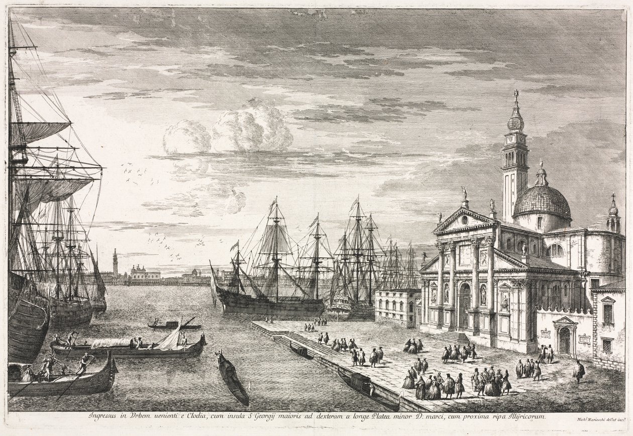 S. Giorgio Maggiore autorstwa Michele Marieschi