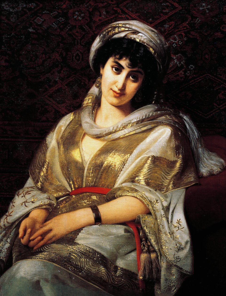 Orientalna kobieta autorstwa Michele Rapisardi