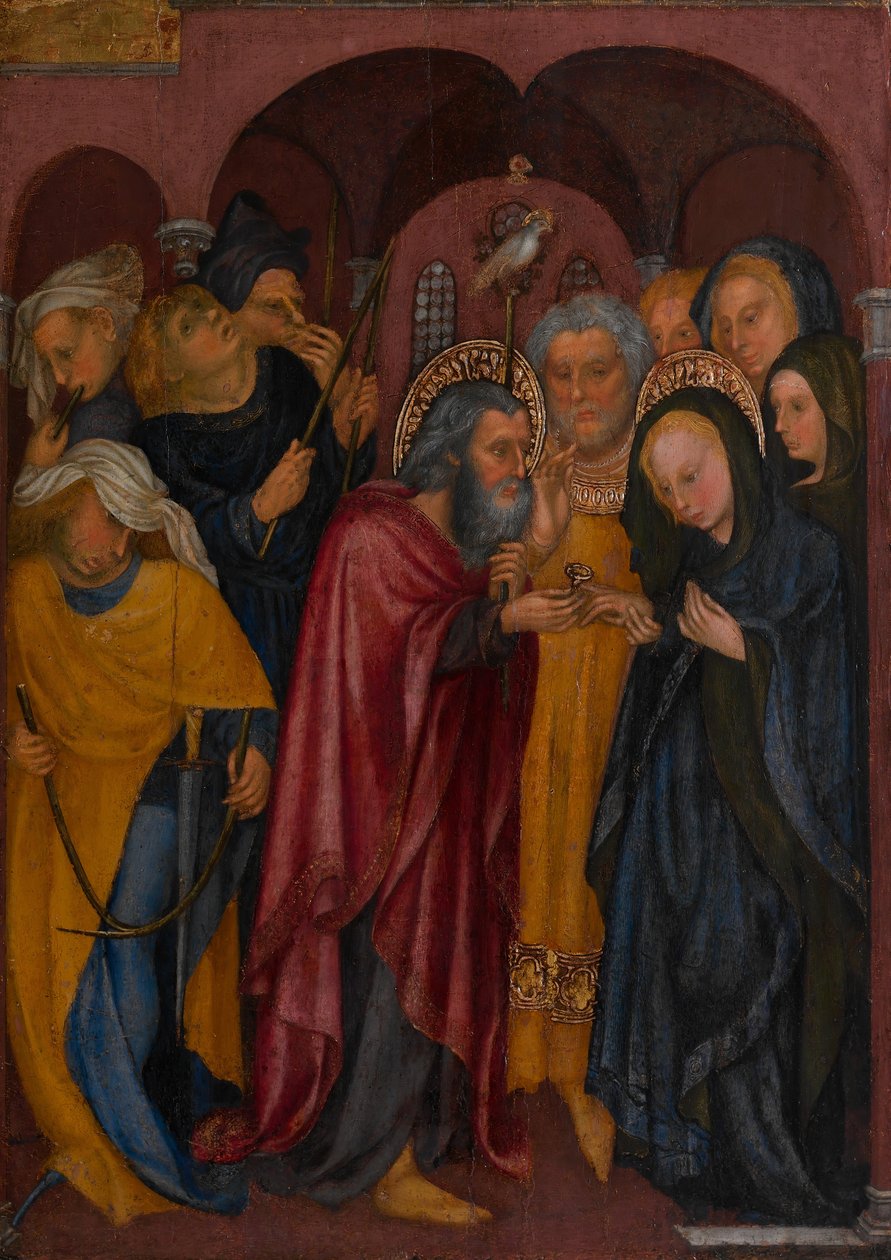 Wesele Dziewicy, ca. 1430. autorstwa Michelino da Besozzo
