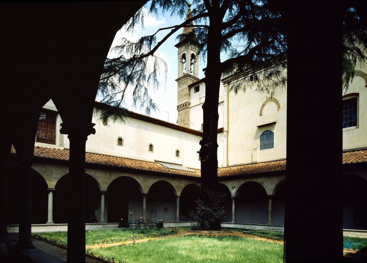 Klasztor św Antonina, XV w. autorstwa Michelozzo di Bartolommeo