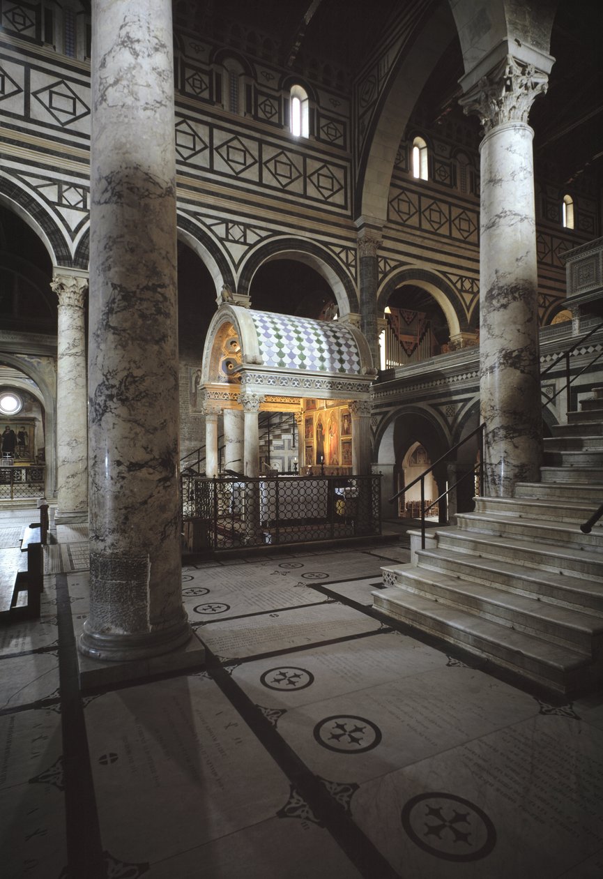 Kaplica Krzyża (cyborium) autorstwa Michelozzo di Bartolommeo