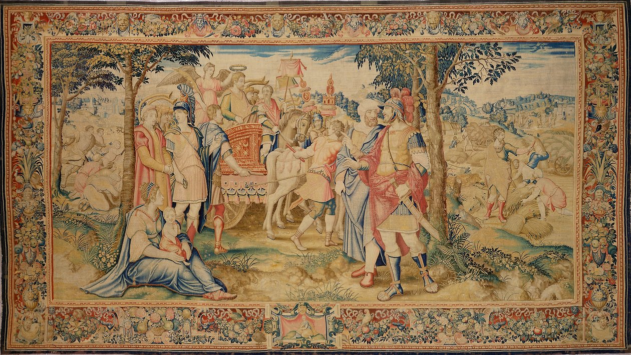 Józef Władca nad Egiptem (gobelin) autorstwa Michiel I Coxcie