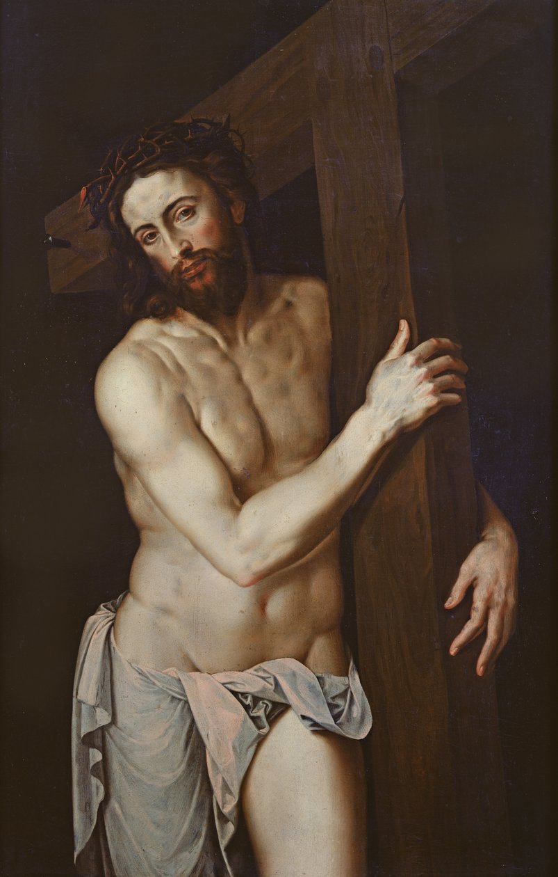 Chrystus niosący krzyż autorstwa Michiel I Coxie or Coxcie