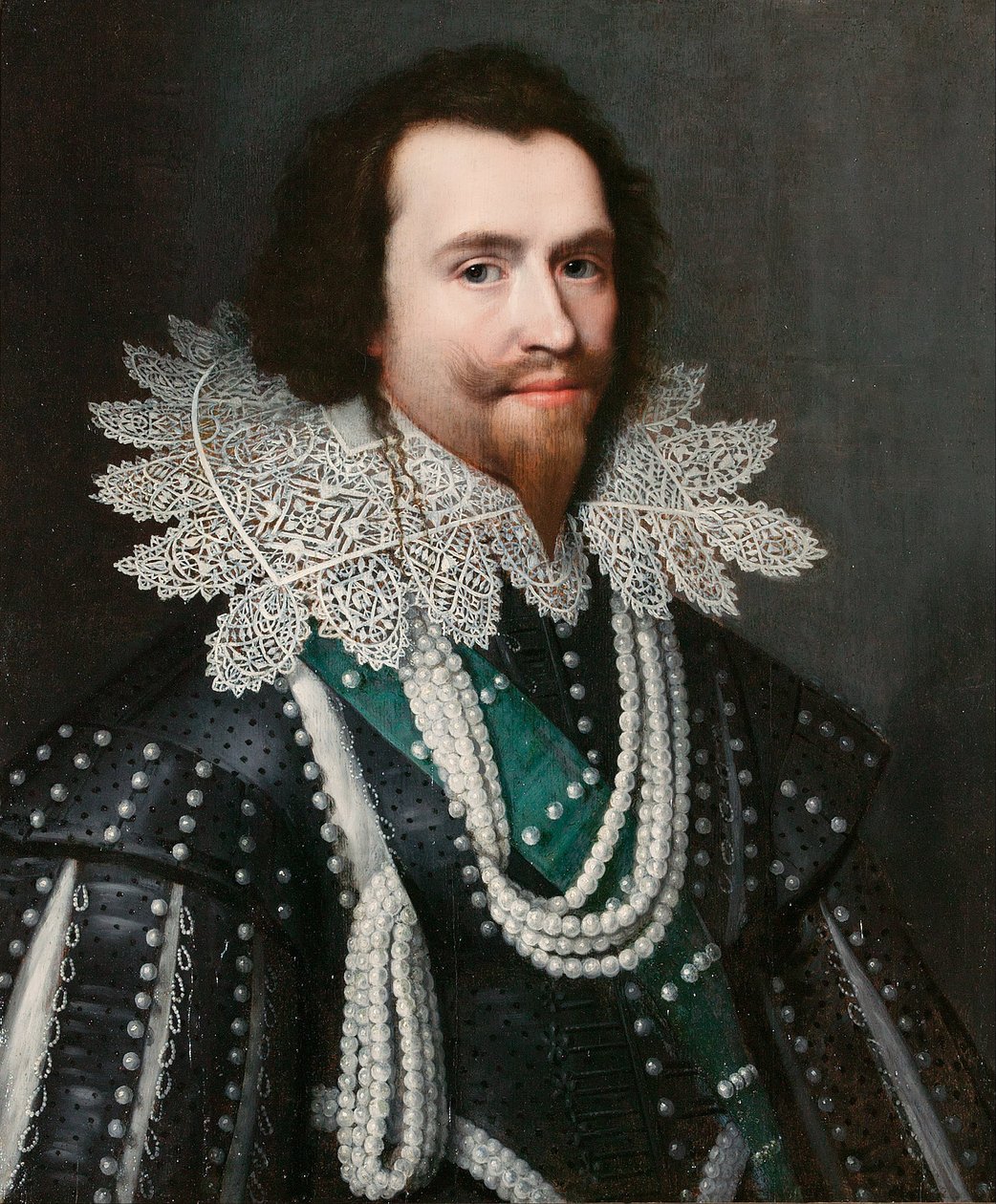 George Villiers, książę Buckingham autorstwa Michiel Jansz van Miereveld