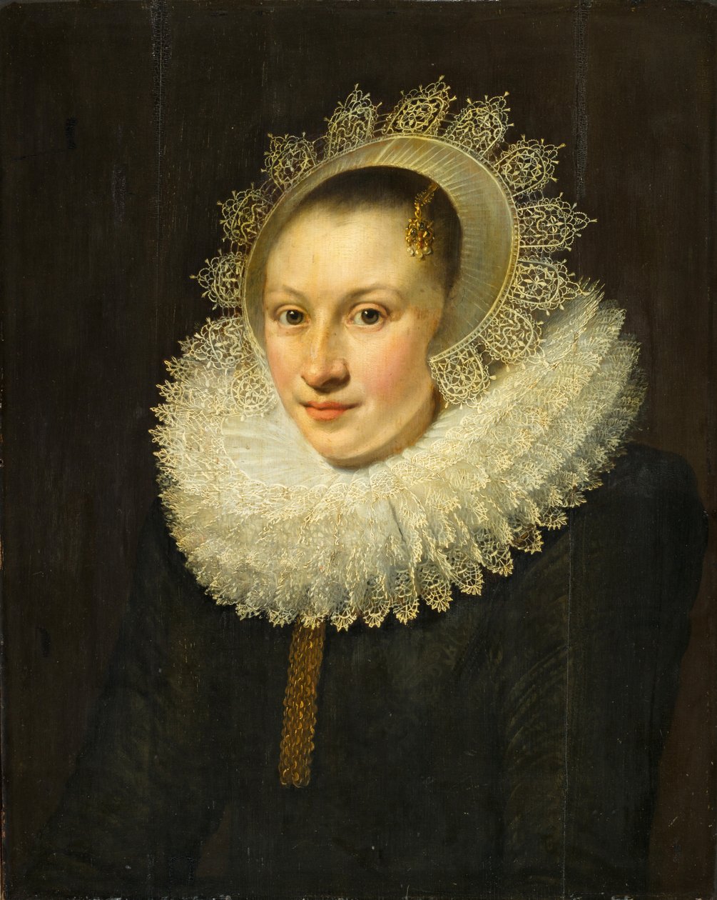 Portret młodej kobiety autorstwa Michiel Jansz van Miereveld