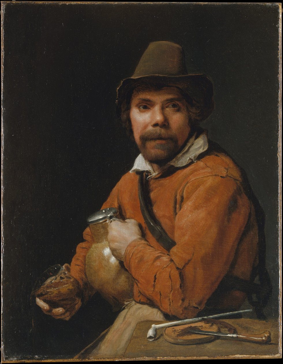 Mężczyzna trzymający dzban autorstwa Michiel Sweerts