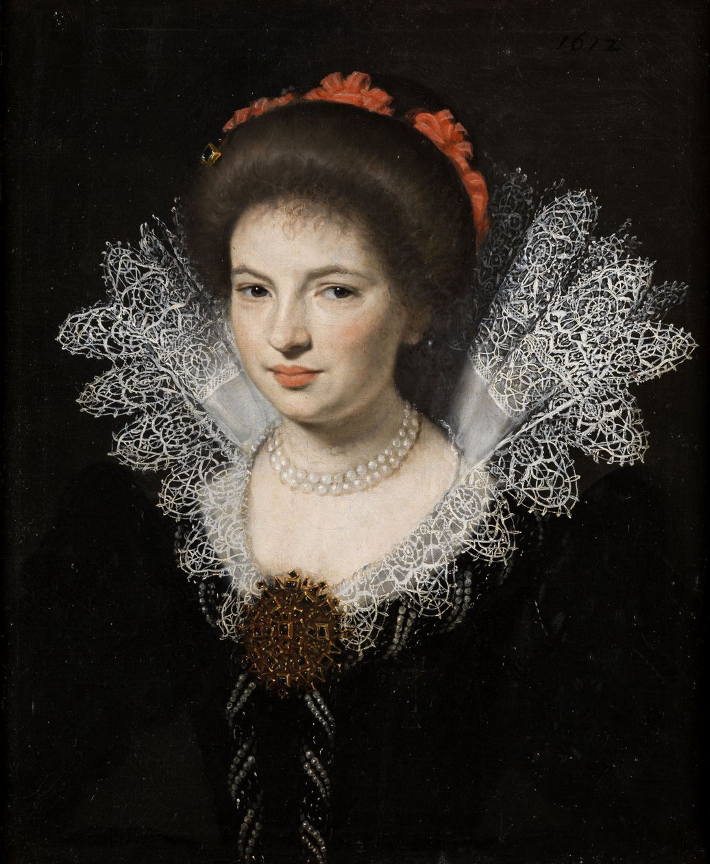 Portret młodej szlachetnej damy autorstwa Michiel Jansz van Mierevelt