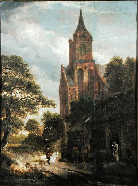 Krajobraz autorstwa Michiel van Vries