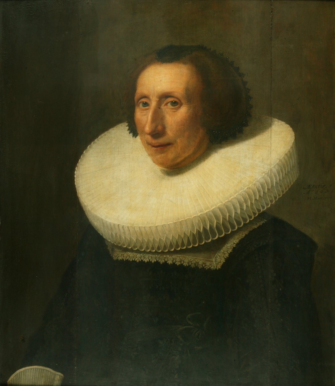 Portret kobiety, lat 58 autorstwa Michiel Jansz. van Miereveld