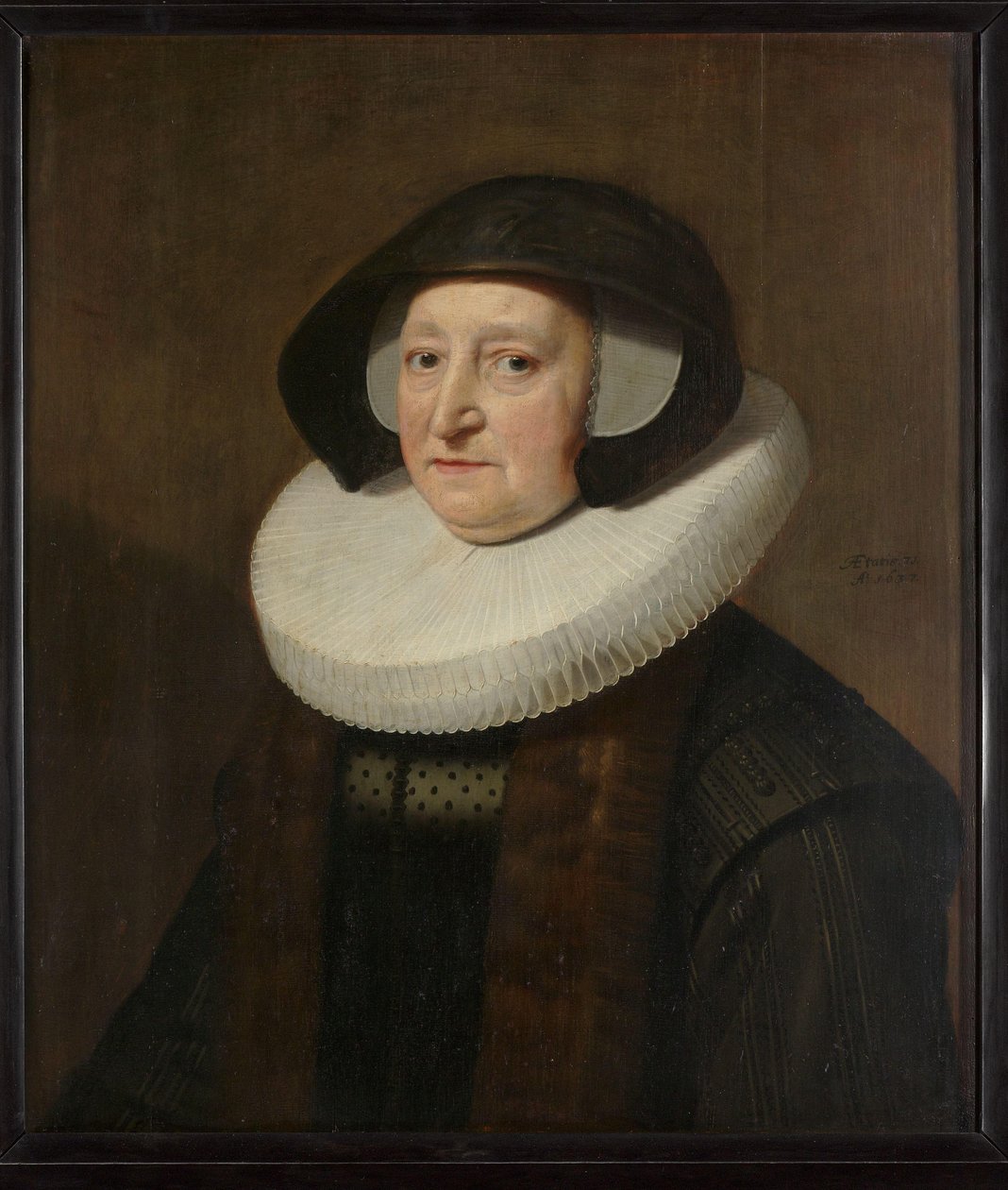 Portret Marii Petitpas (?-1640) autorstwa Michiel Jansz van Mierevelt (workshop of)