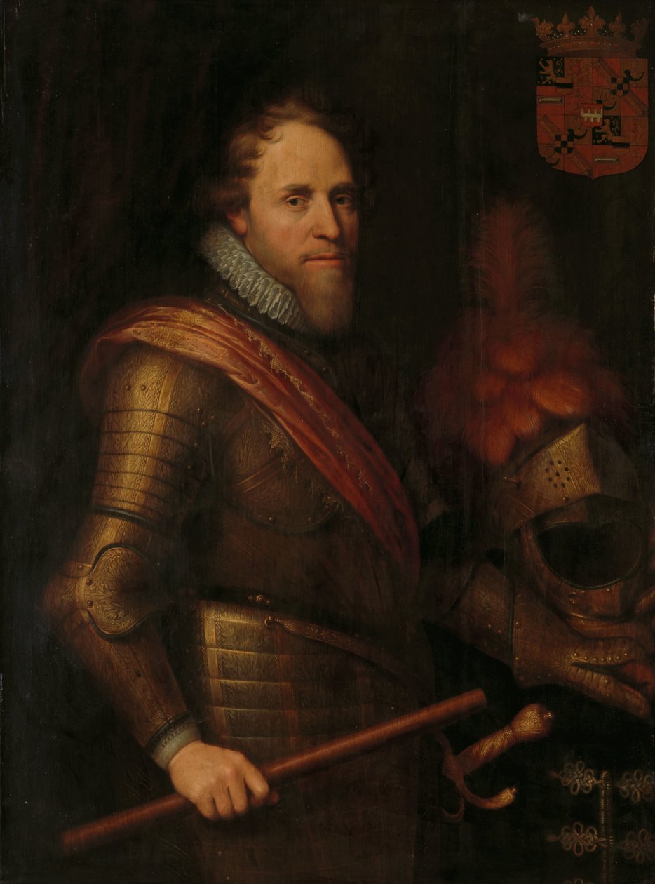 Portret Maurytów (1567-1625), księcia Orange autorstwa Michiel Jansz van Mierevelt (workshop of)