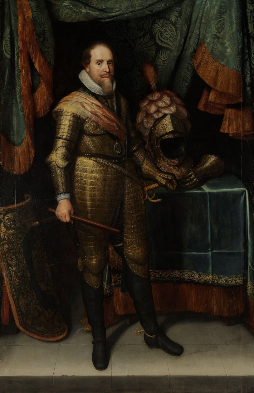 Maurits, książę Orange (1567-1625) Portret Maurytów (1567-1625), księcia Orange autorstwa Michiel Jansz van Mierevelt