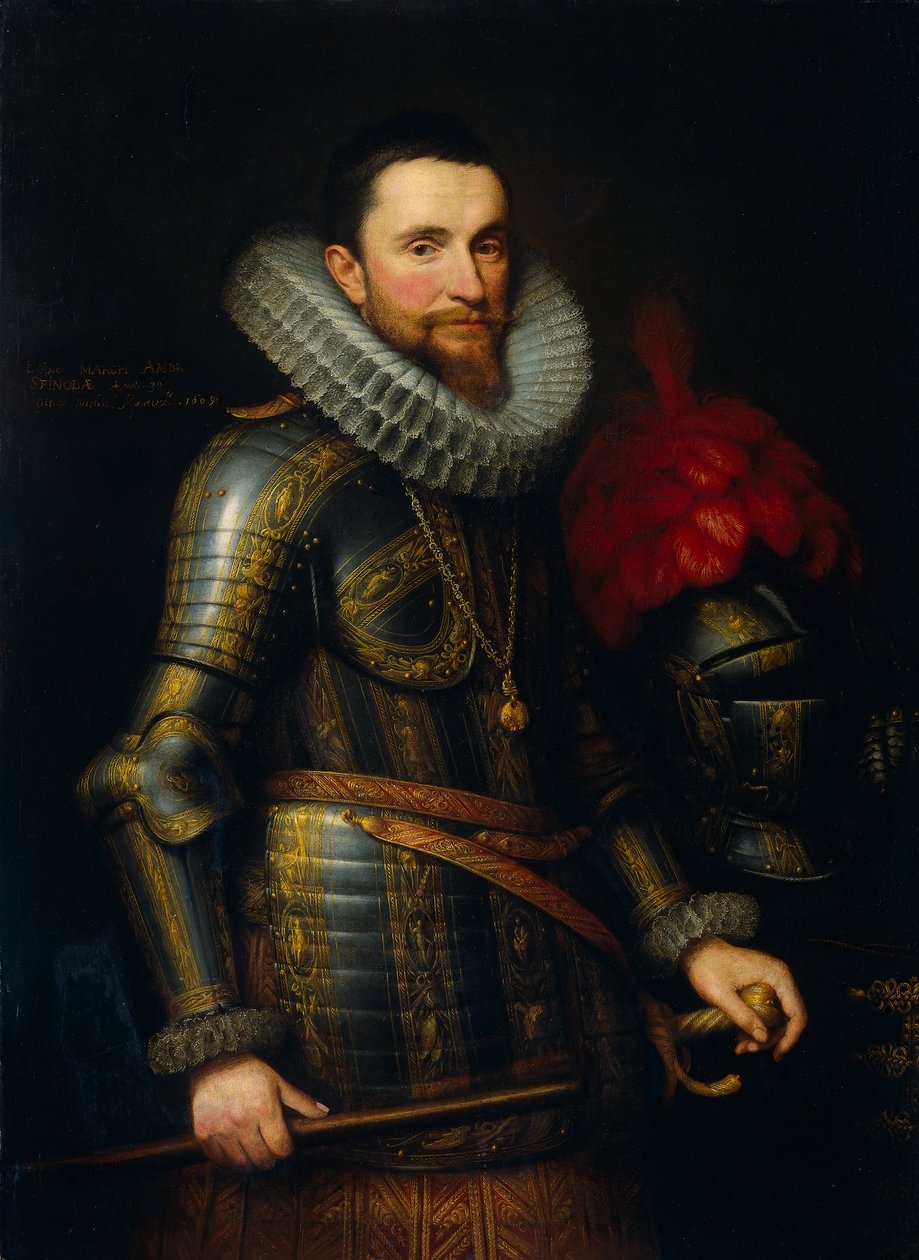 Portret Ambrogio Spinoli (1569-1630) autorstwa Michiel Jansz van Mierevelt