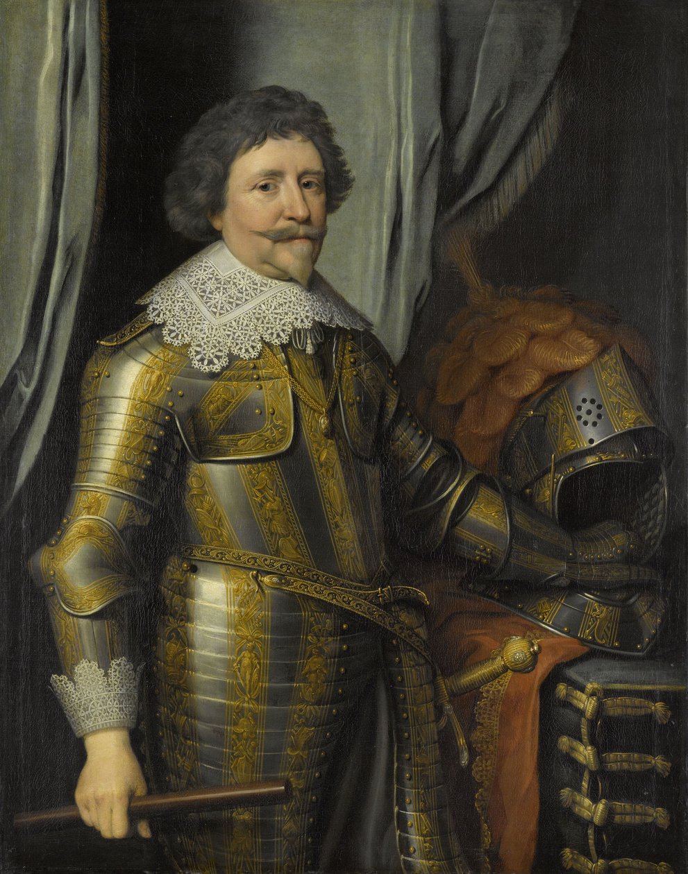 Fryderyk Henryk, Książę Orański, warsztat Michiela Jansza van Mierevelta, ok. 1632 r. autorstwa Michiel Jansz van Mierevelt