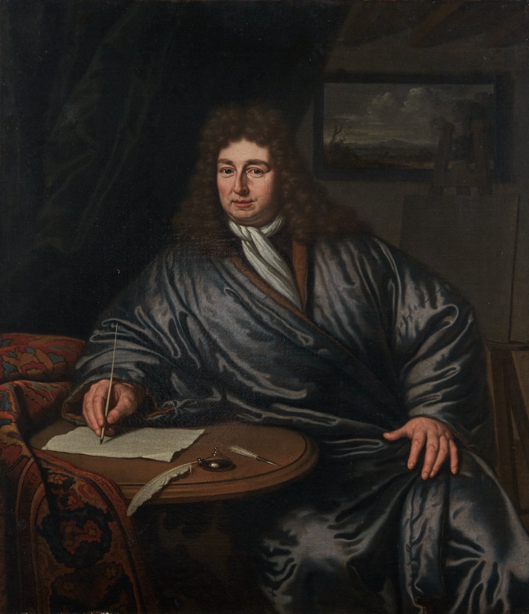 Portret nieznanego mężczyzny autorstwa Michiel van Musscher