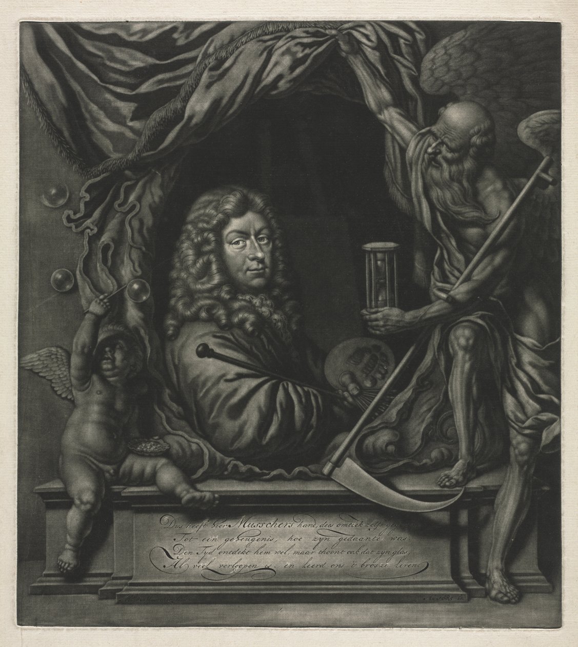 Autoportret autorstwa Michiel van Musscher