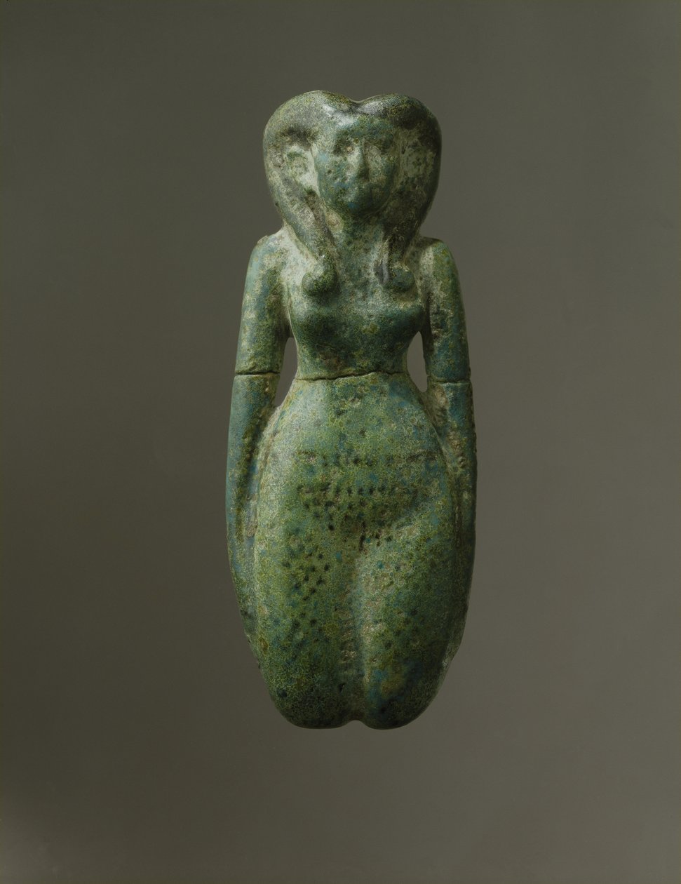 Figurka płodności, 1938-1700 pne (fajans) autorstwa Middle Kingdom Egyptian