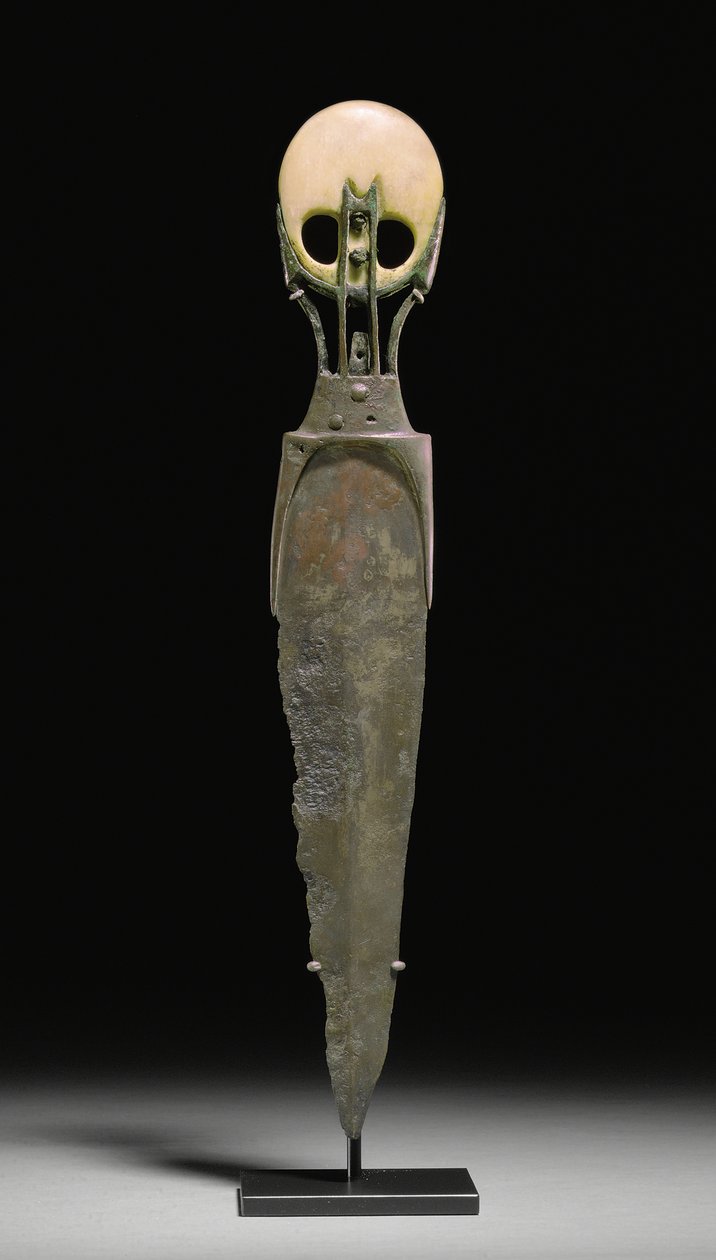Sztylet, XII-XIII dynastia, ok.1991-1640 pne autorstwa Middle Kingdom Egyptian