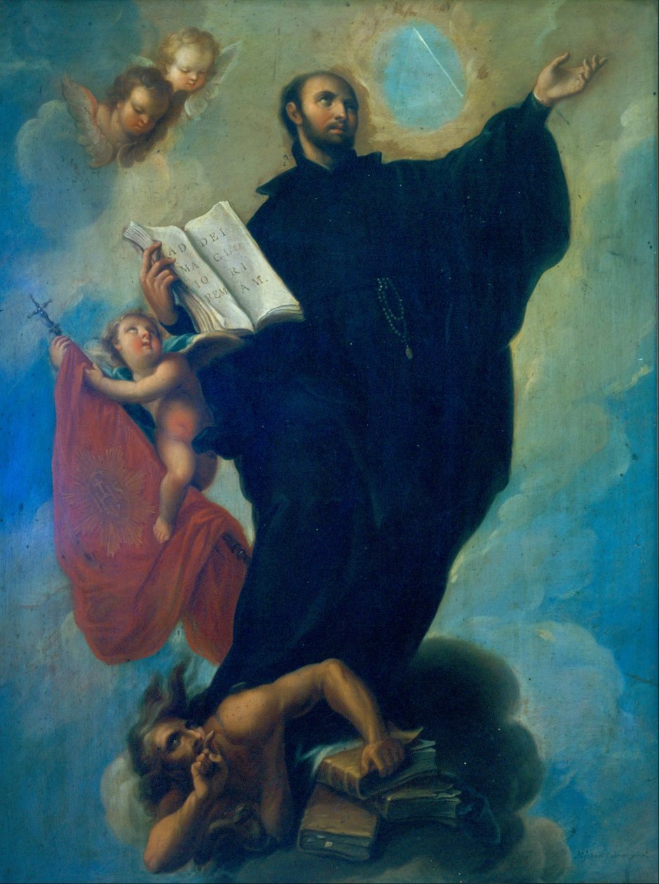 Św. Ignacy Loyola autorstwa Miguel Cabrera