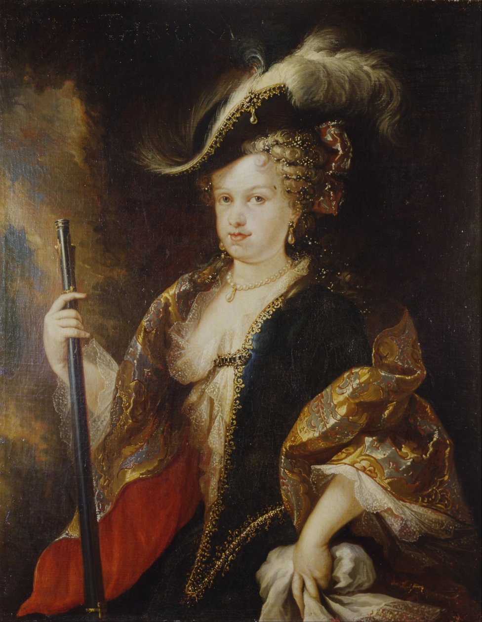 Maria Luiza Gabriela Sabaudzka autorstwa Miguel Jacinto Meléndez