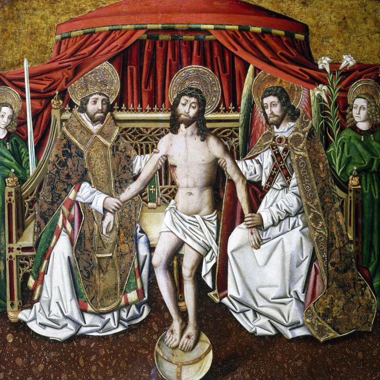 Hiszpański:  La Trinidad Trójca Święta autorstwa Miguel Ximénez