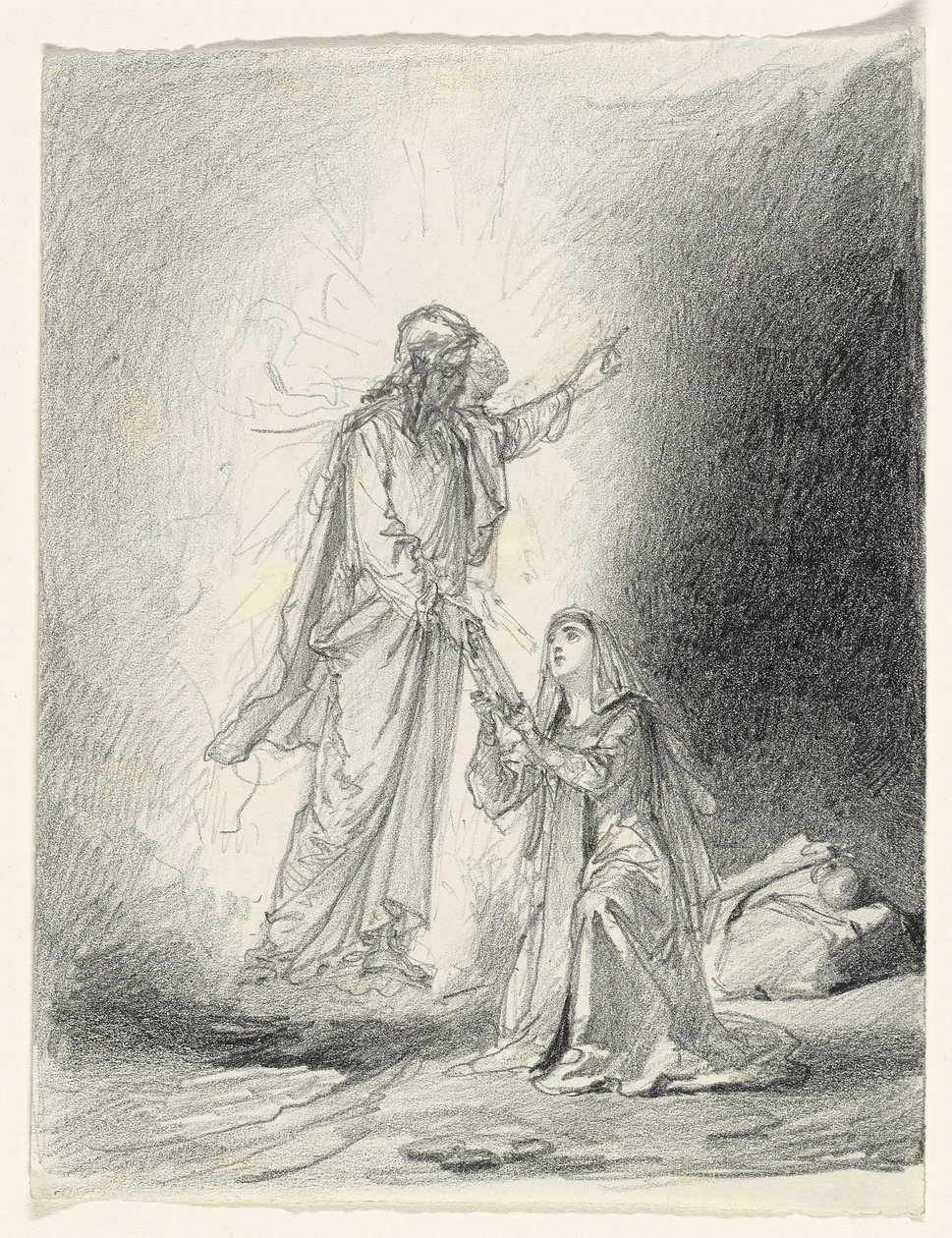 Nie dotykaj mnie; Noli me tangere autorstwa Mihaly von Zichy