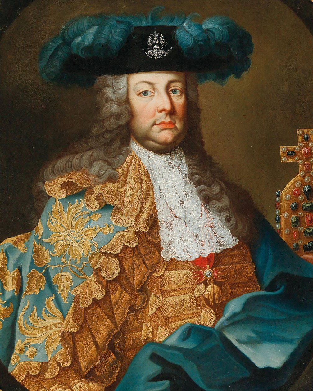 Portret cesarza Franciszka I Austrii 1708-1765. autorstwa Mijtens