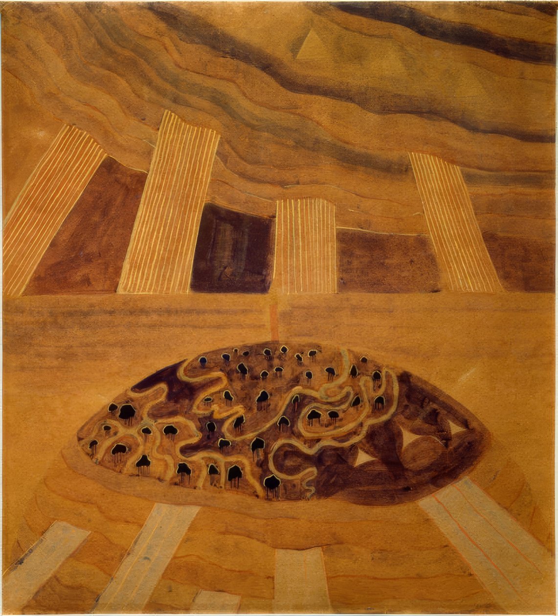Andante (Sonata I) autorstwa Mikalojus Ciurlionis