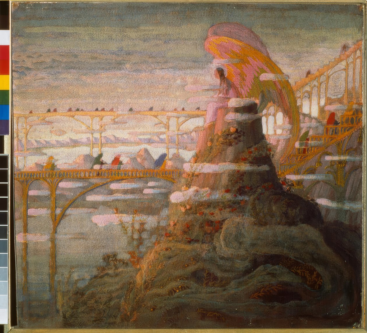 Anioł (Preludium Anioła) autorstwa Mikalojus Ciurlionis