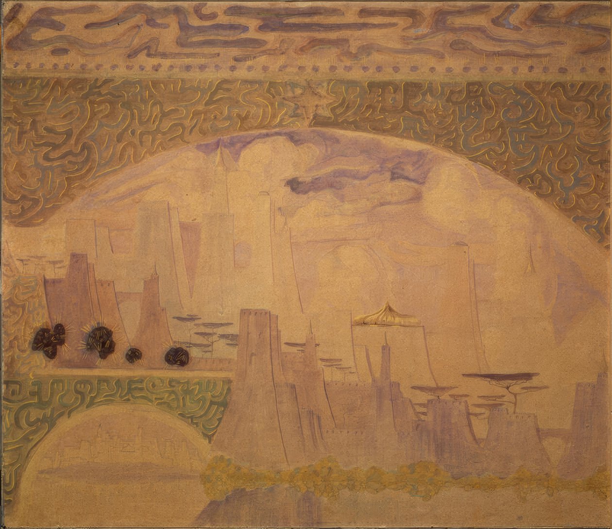 Finał autorstwa Mikalojus Ciurlionis