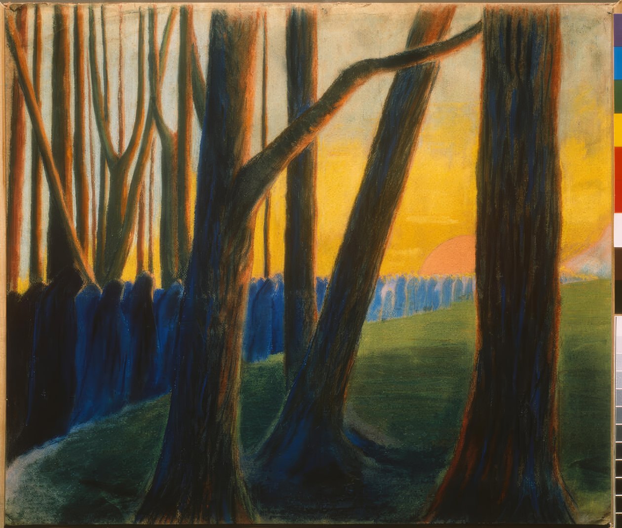 Symfonia żałobna (III) autorstwa Mikalojus Ciurlionis