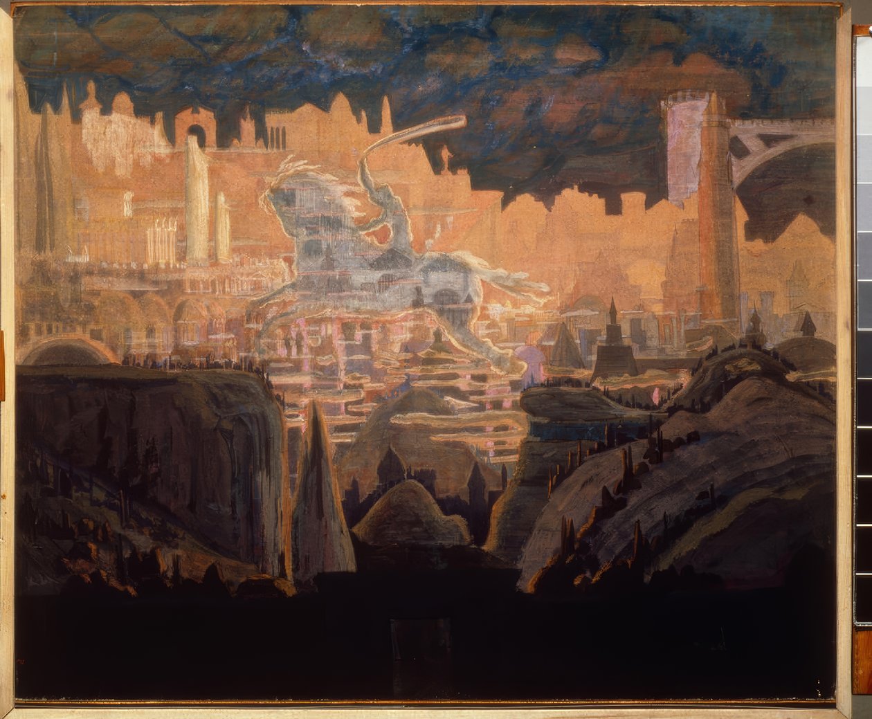 Preludium (The Knigh Prelude) autorstwa Mikalojus Ciurlionis