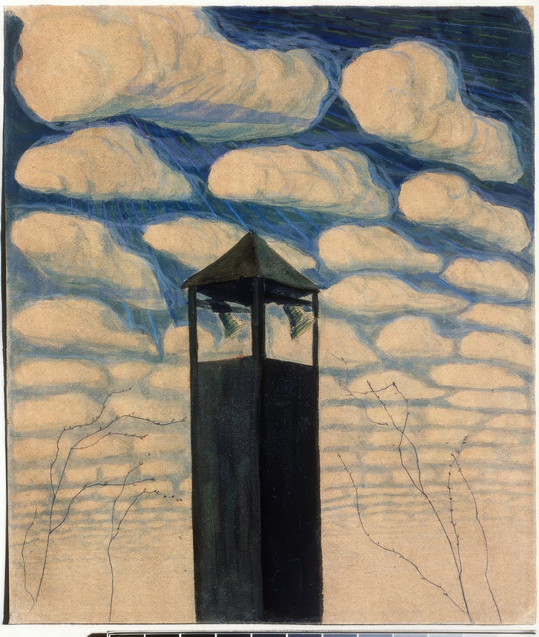 Wiosna (I) autorstwa Mikalojus Ciurlionis