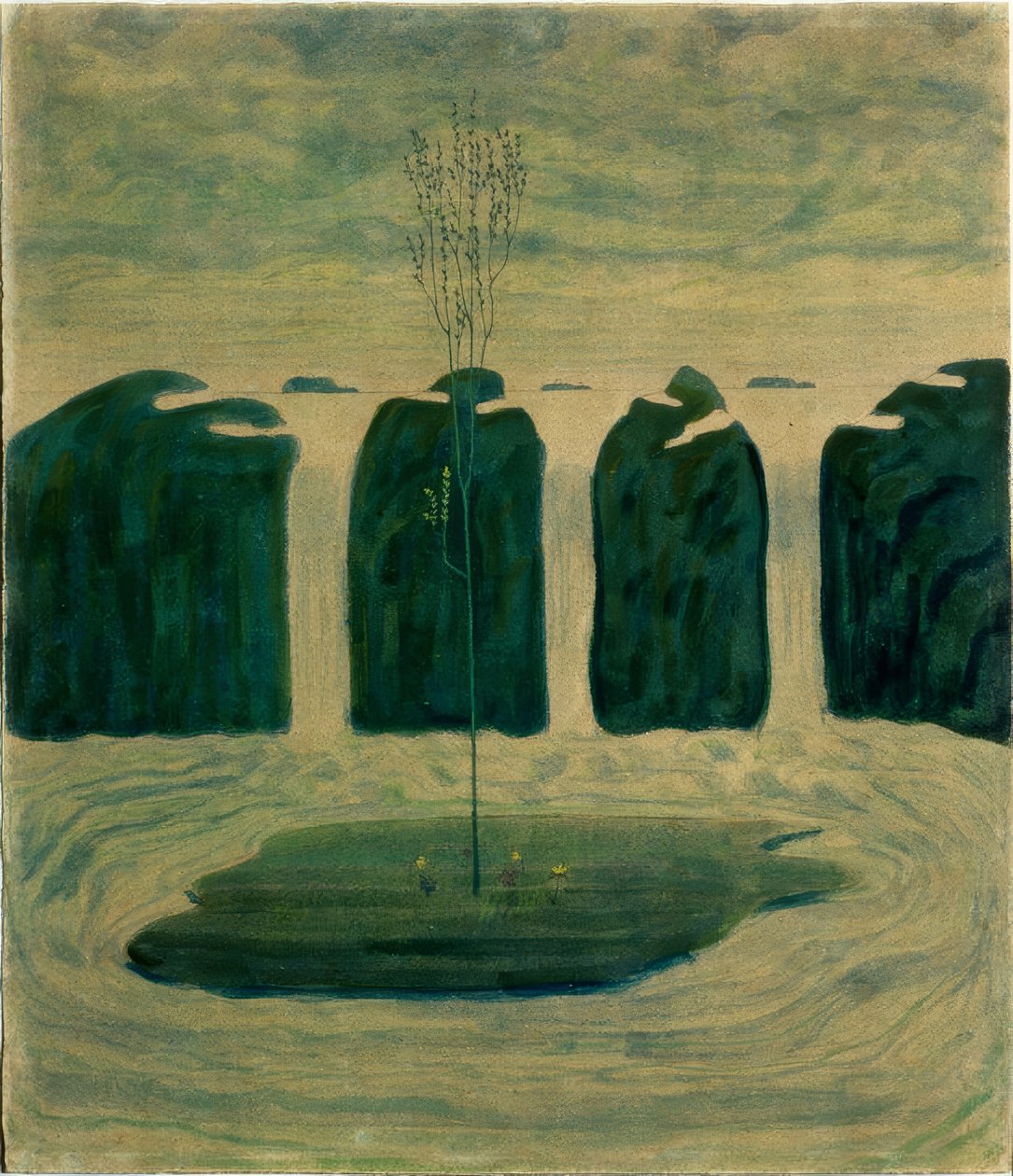 Wiosna (II) autorstwa Mikalojus Ciurlionis