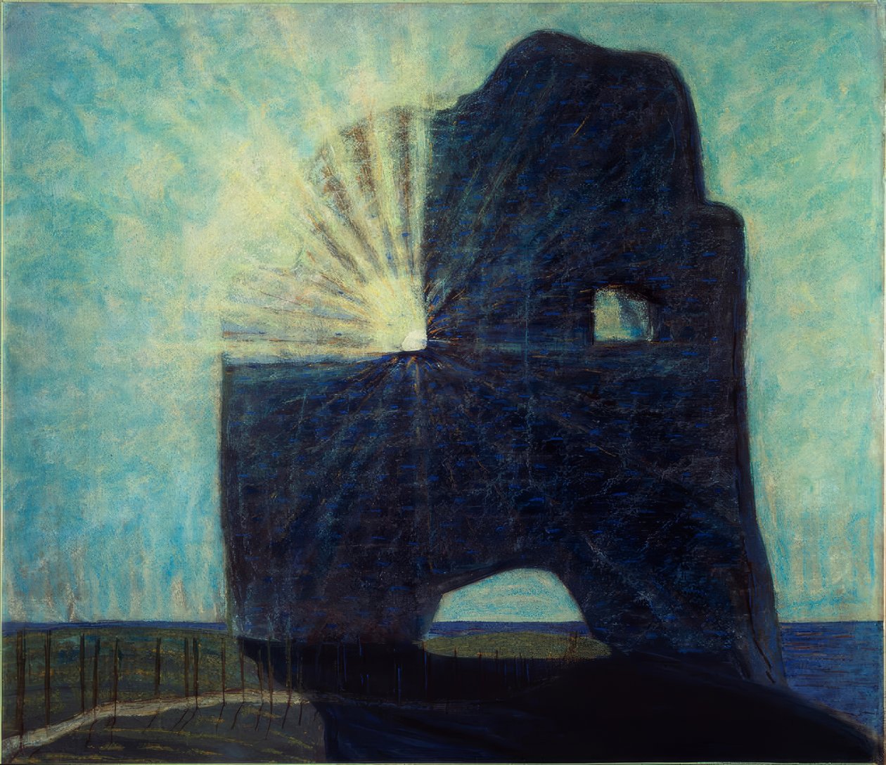 Przeszłość autorstwa Mikalojus Ciurlionis