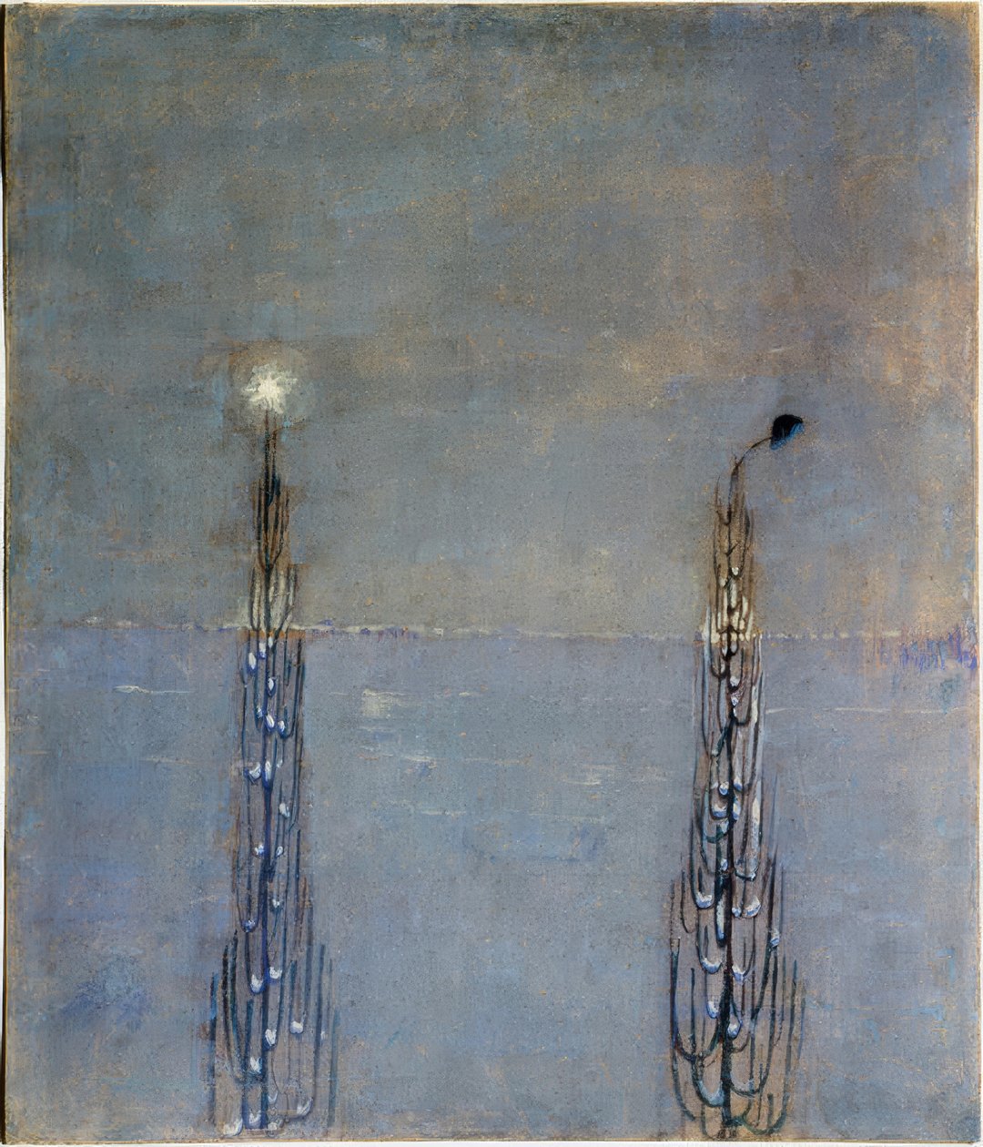 Zima (IV) autorstwa Mikalojus Ciurlionis