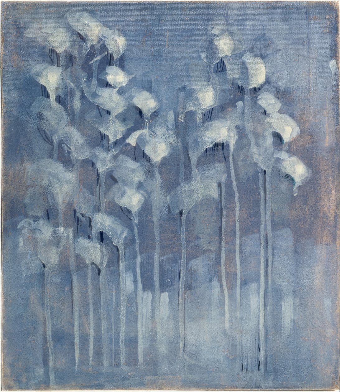 Zima (VI) autorstwa Mikalojus Ciurlionis