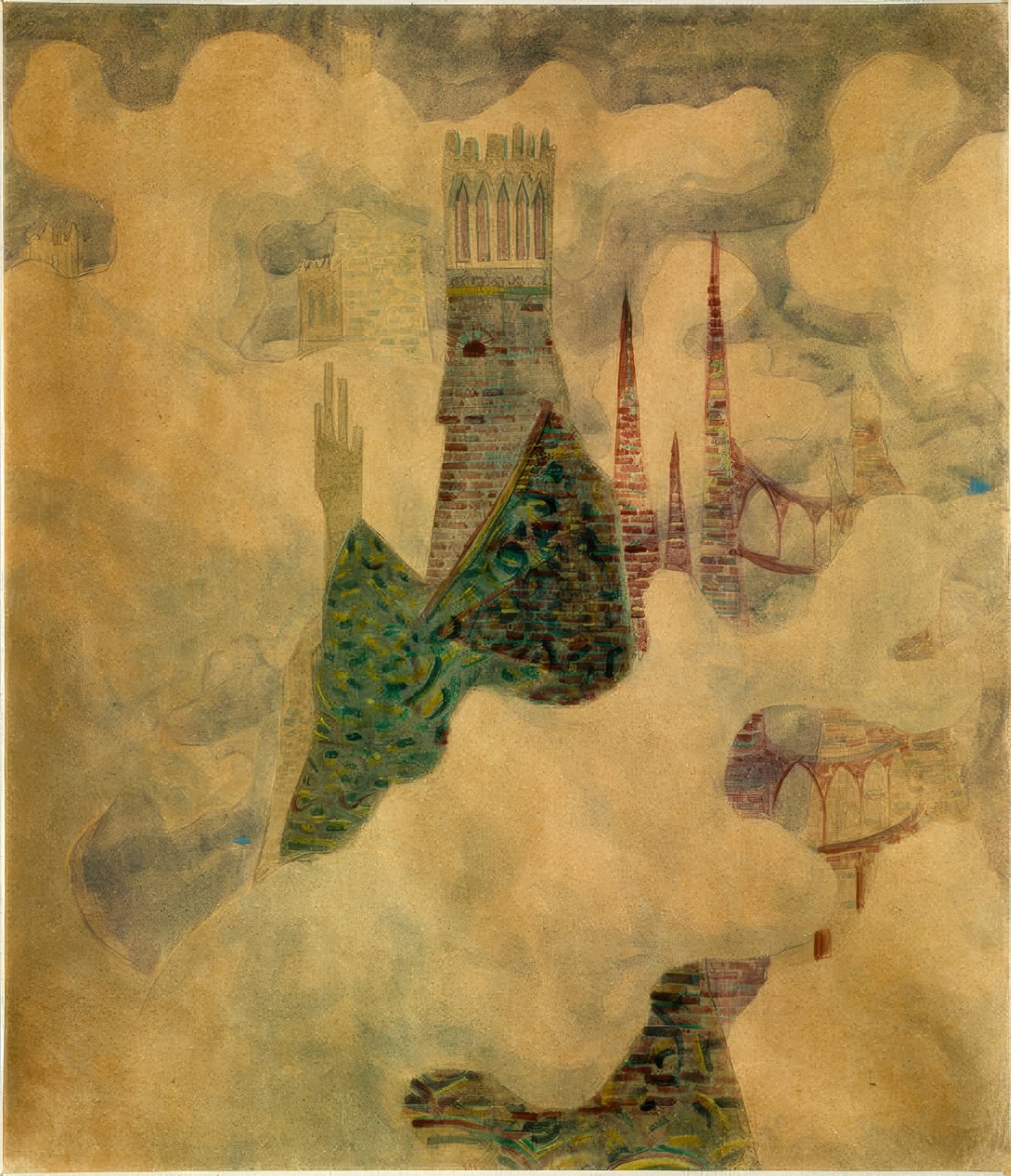 Finał (Sonaty IV) autorstwa Mikalojus Konstantinas Čiurlionis