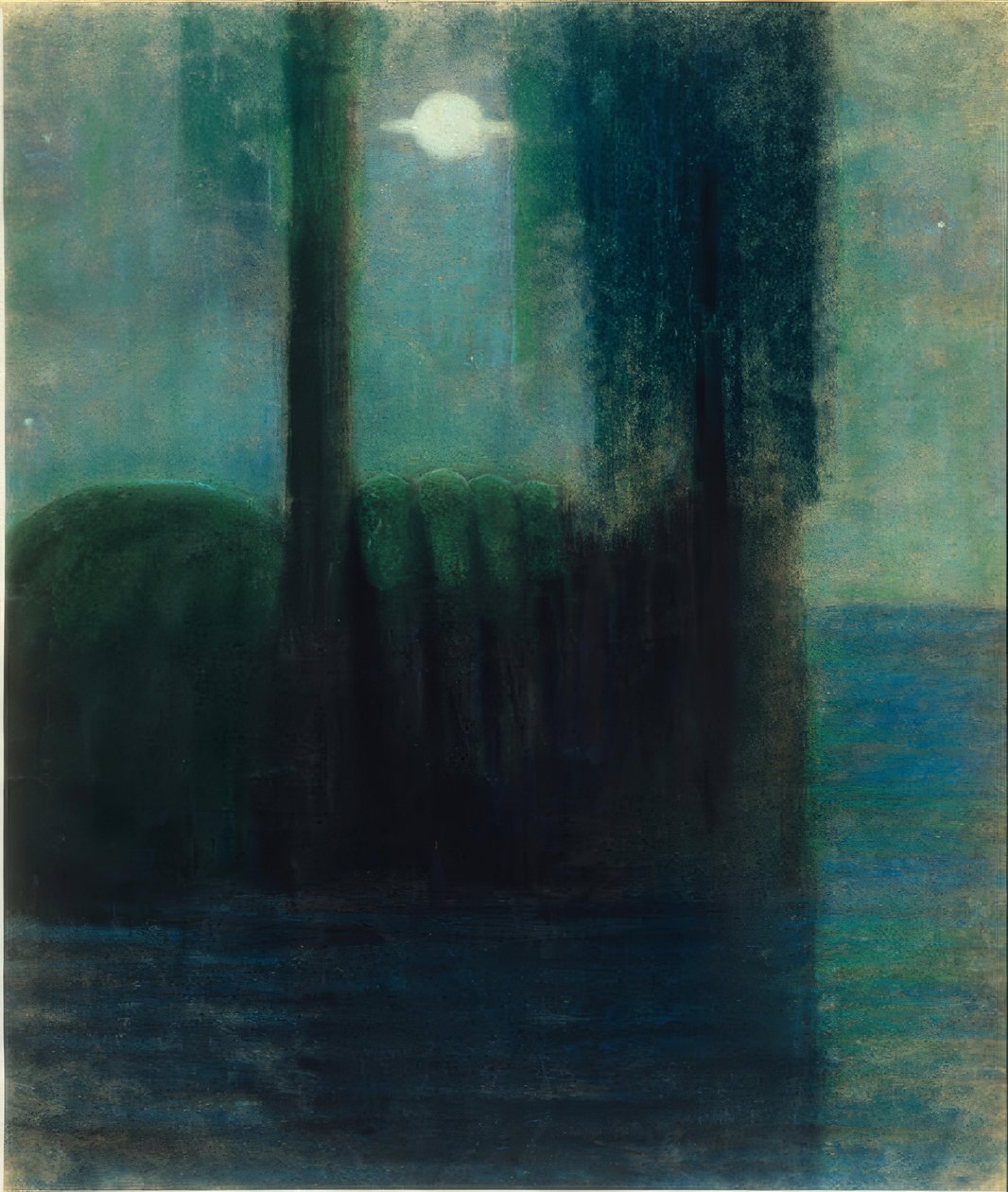 Noc autorstwa Mikalojus Konstantinas Čiurlionis