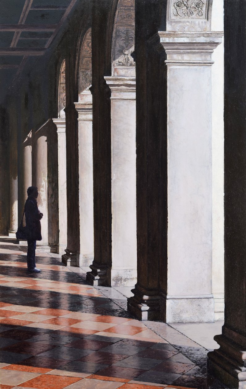 Kontemplacja (olej na panelu) autorstwa Mike Briscoe