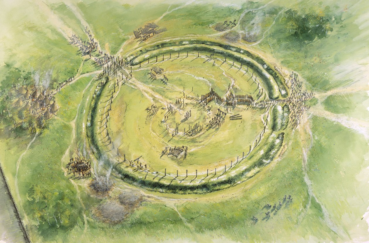 Stonehenge Faza 2, ok. 27 wpne, ok. 1990-2010 autorstwa Mike Seaforth