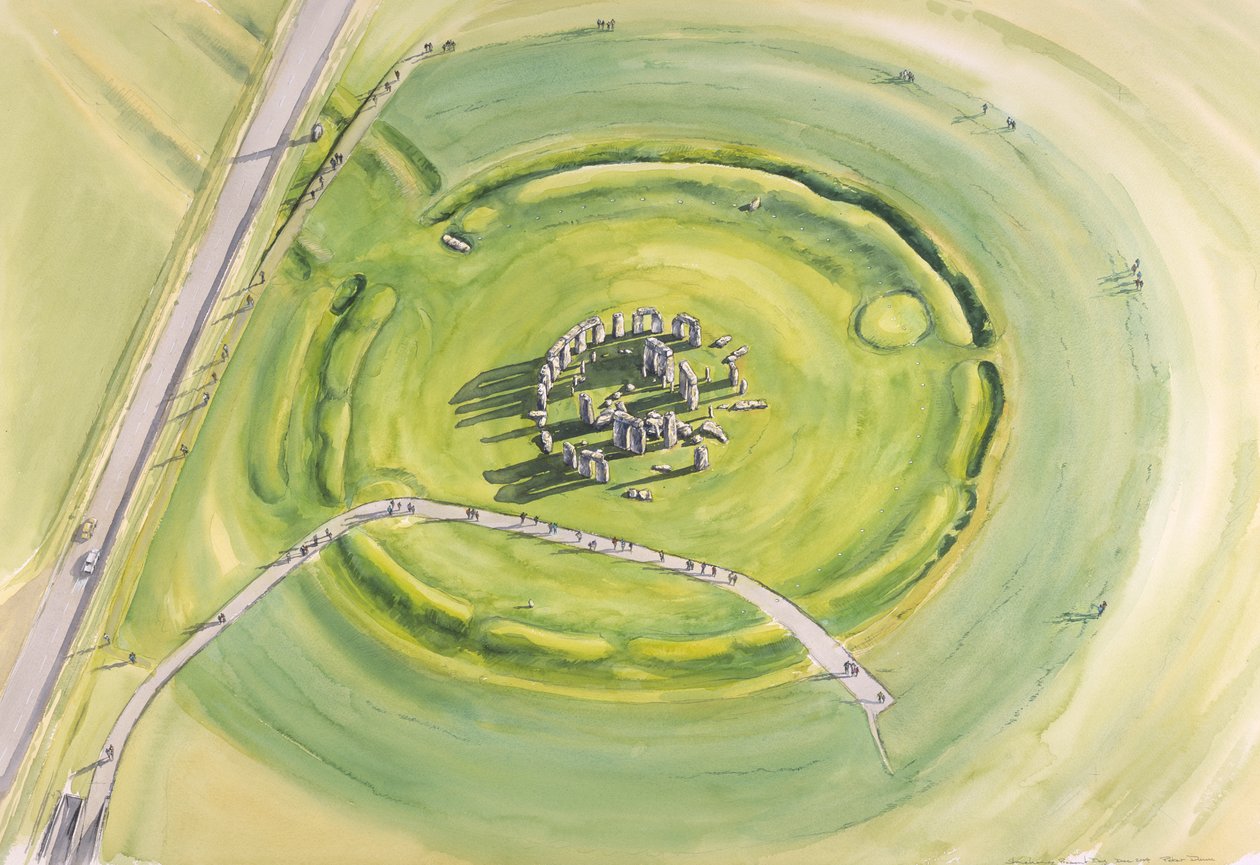 Stonehenge, c2010 autorstwa Mike Seaforth
