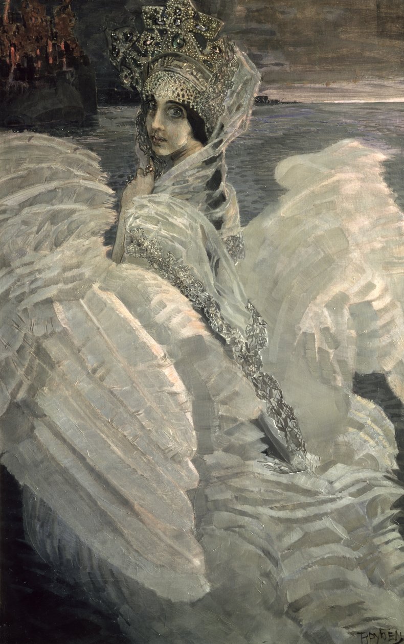 Księżniczka Łabędzia, 1900 autorstwa Mikhail Aleksandrovich Vrubel