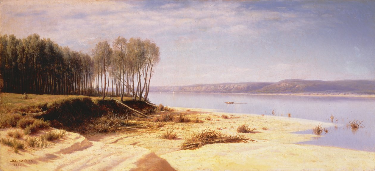 Nad Wołgą, 1880 autorstwa Mikhail Konstantinovich Klodt