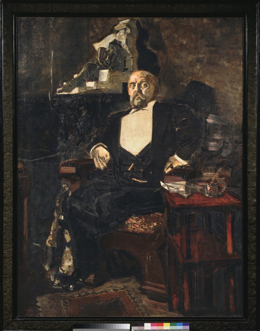 Portret Sawy Manontowa, 1897 autorstwa Mikhail Aleksandrovich Vrubel