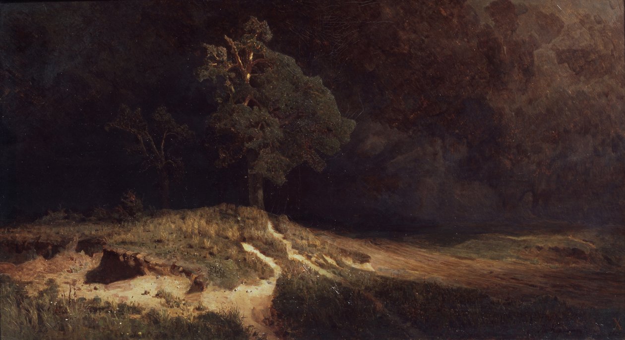 Przed burzą, 1882 autorstwa Mikhail Alexandrovich Karyakin