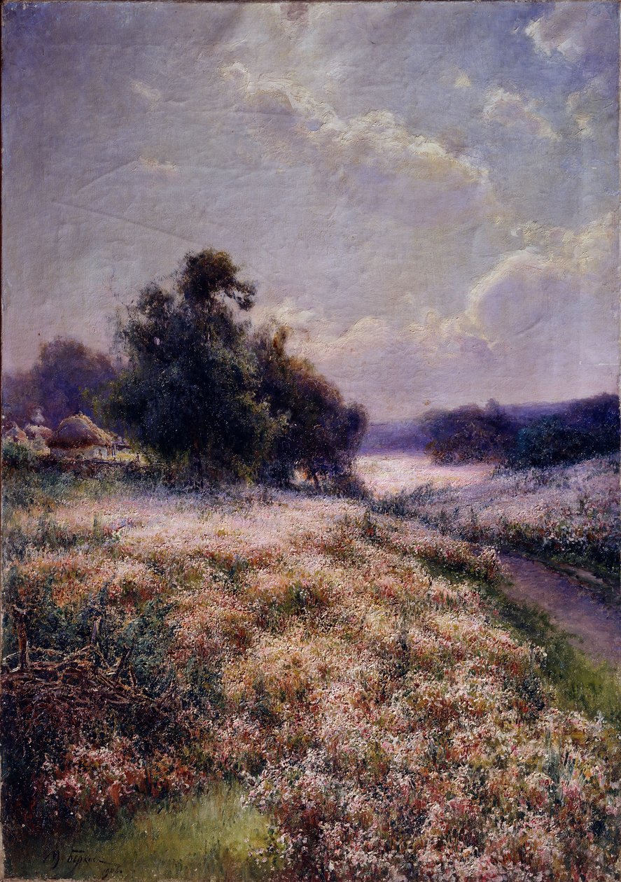 Kwitnąca łąka, 1906 autorstwa Mikhail Andreyevich Berkos