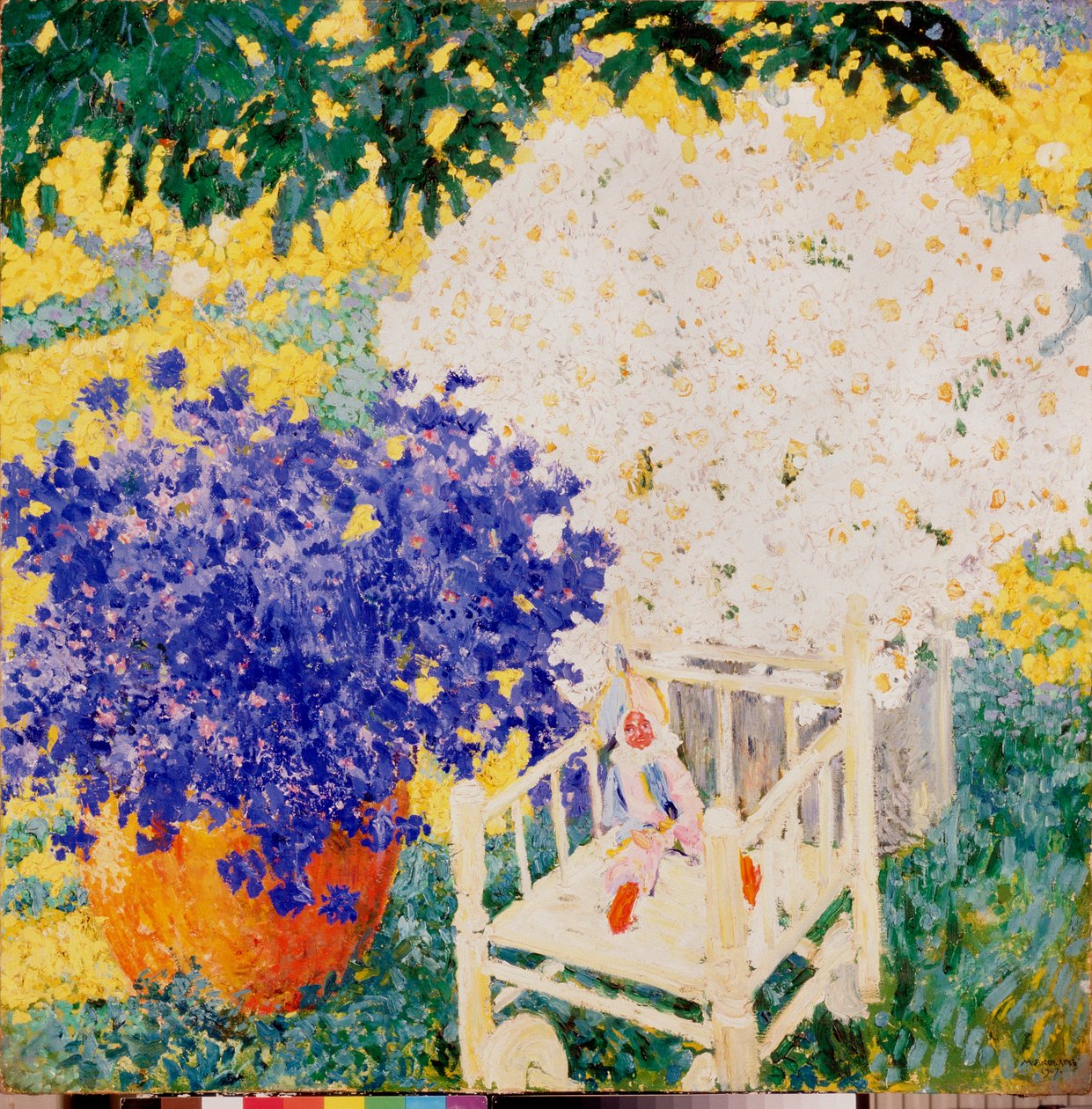 Une poupee (Lalka) - Obraz Michaiła Nikołajewicza Jakowlewa (1880-1942), olej na płótnie autorstwa Mikhail Nikolayevich Yakovlev